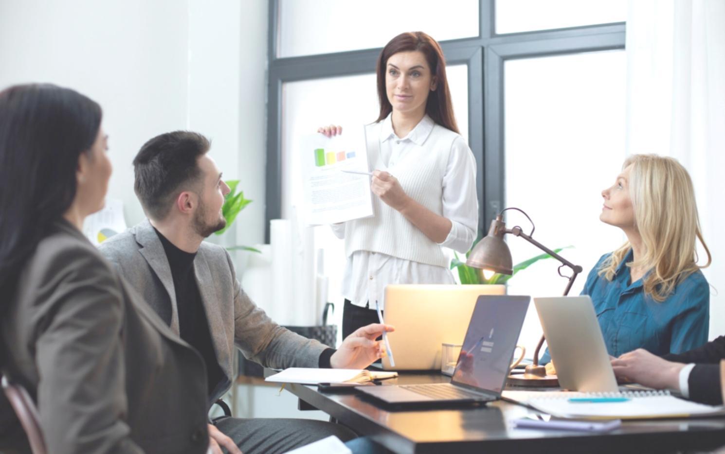 Financial planning workspace with budgeting documents